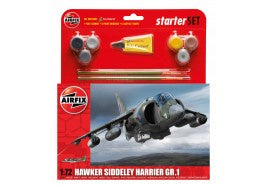Airfix 55205 Hawker Harrier GR1 Starter Set – 1/72