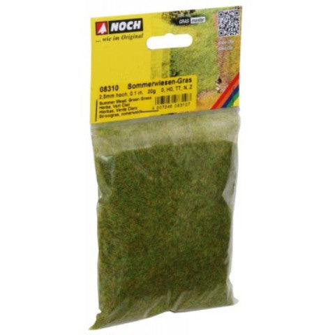 Noch 8310 Grass - Static 2.5mm - Summer Meadow - 20gm