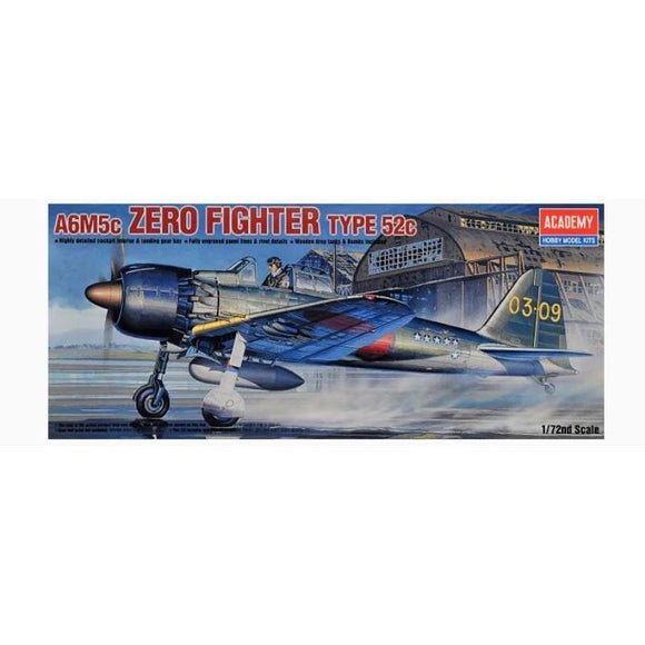 Academy 12493 Zero A6M5c Type 52c - 1/72 Scale