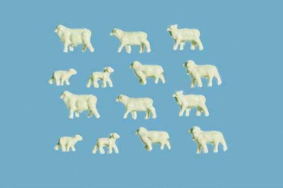 Peco P5177 Model Scene - Sheep & Lambs