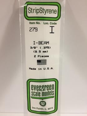 Evergreen 279 I Beam - 9.50mm