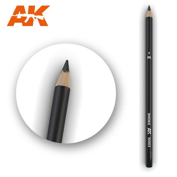 AK-Interactive AK10003 Watercolor Weathering Pencil - Smoke