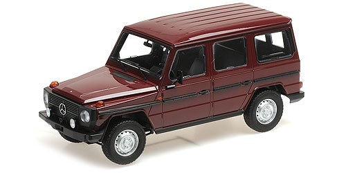 Minichamps 155038102 Mercedes Benz G Wagon Long (W460) 1980 Dark Red