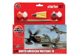 Airfix 55107 North American Mustang IV Starter Set – 1/72