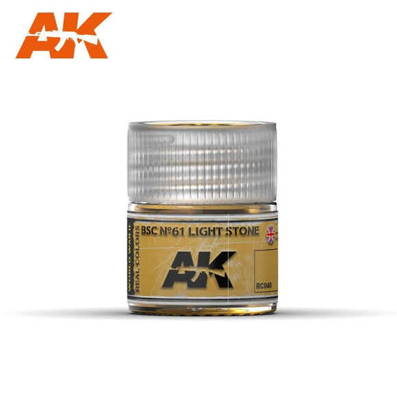 AK-Interactive RC040 BSC Nº61 Light Stone 10ml