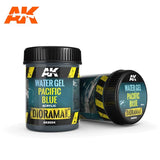 AK-Interactive AK8004 Terrains Water Gel - Pacific Blue - Acrylic 250ml