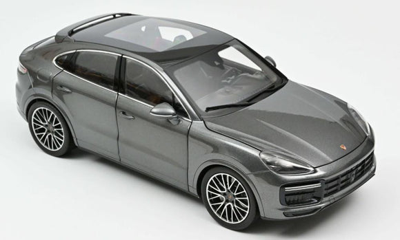Norev 187670 Porsche Cayenne Coupe Turbo 2019 Dark Met Grey