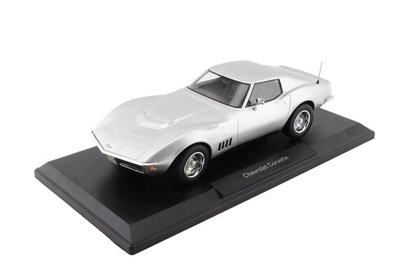 Norev 189032 Chevrolet Corvette Coupe 1969 Silver