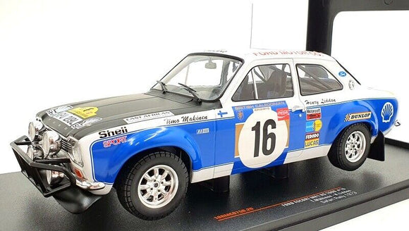 IXO MC075D Ford Escort Mk1 RS #16 Safari Rally 1973 T Makinen/ H Liddon