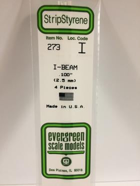Evergreen 273 I Beam - 2.50mm