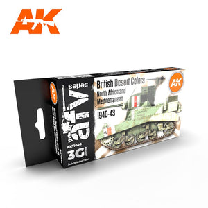 AK-Interactive AK11646 British Desert Colours 1940-43