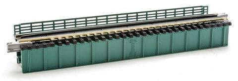 Kato 20-461 Unitrack Single Deck Girder Bridge 124mm - Green