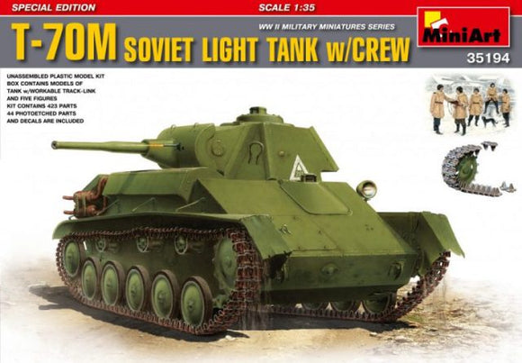 Miniart 35194 T-70M with Crew – Special Edition
