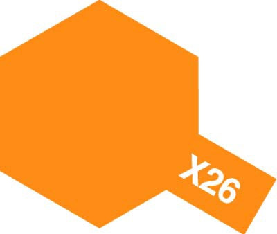 Tamiya Acrylic Clear Orange X26