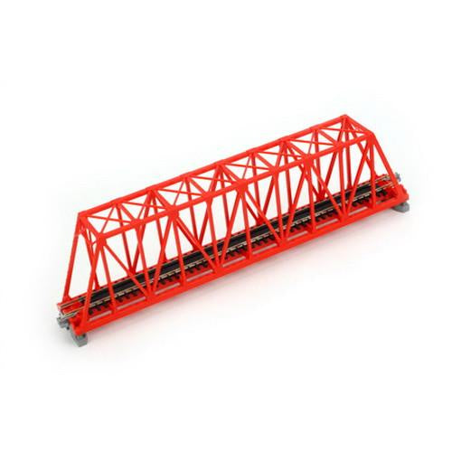 Kato 20-430 Unitrack Single Truss Bridge 248mm - Red