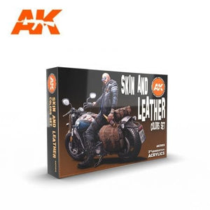 AK-Interactive AK11613 Skin & Leather Colors Set