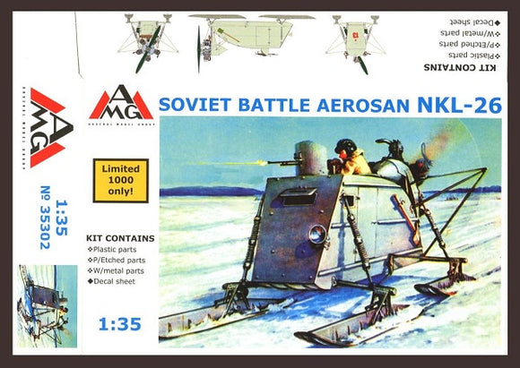 AMG 35302 Soviet Battle Aerosan NKL-26