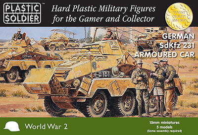 PSC WW2V15031 German Sd.Kfz. 231 Armoured Car