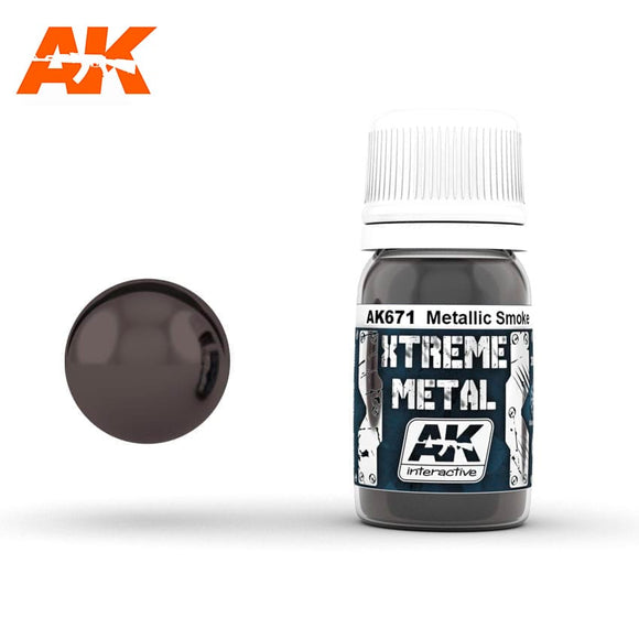 AK-Interactive AK671 Xtreme Metal Smoke Metallic