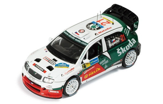 IXO RAM241 Skoda Fabia WRC 2006 - Rally Catalunya