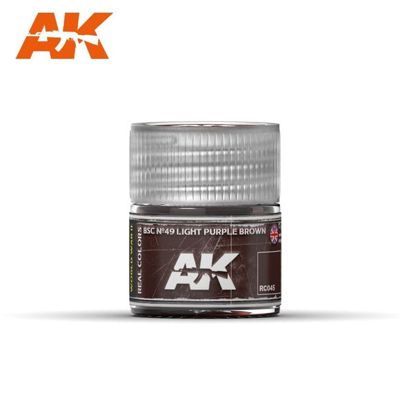 AK-Interactive RC045 BSC Nº49 Light Purple Brown 10ml