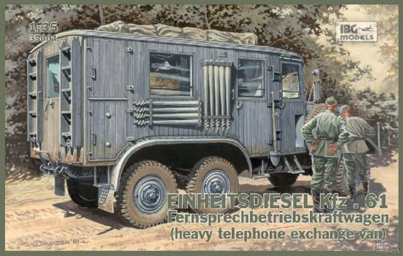 IBG 35004 Einheitsdiesel Kfz.61 - Heavy Telephone Exchange