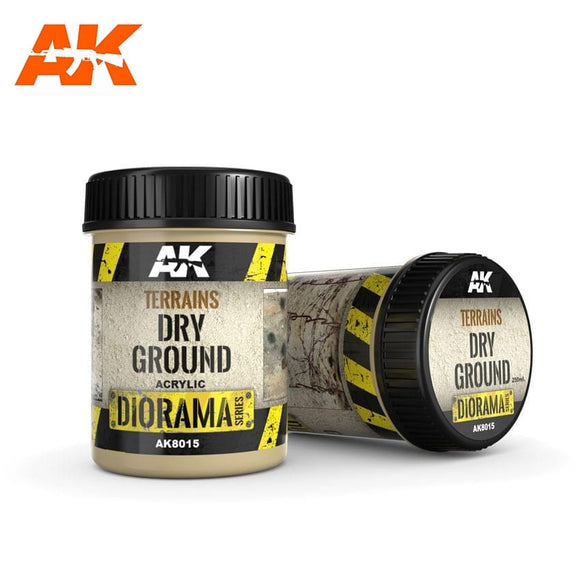 AK-Interactive AK8015 Terrains Dry Ground - Acrylic 250ml