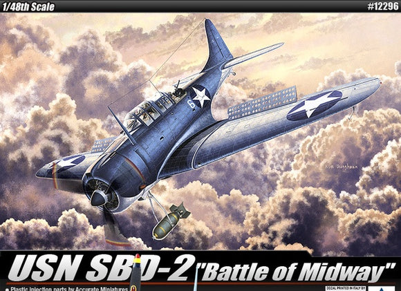 Academy 12296 USN SBD-2 'Battle of Midway'