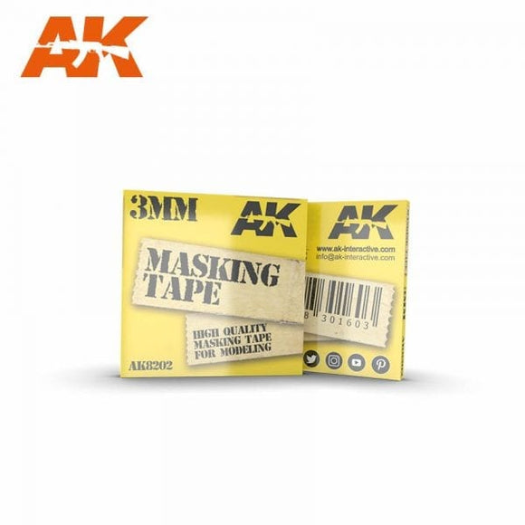 AK-Interactive AK8202 Masking Tape - 3mm