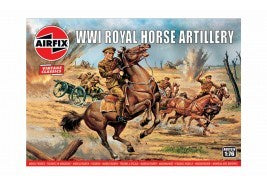 Airfix 00731 WWI Royal Horse Artillery – 1/72