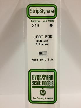Evergreen 213 Rod - 2.50mm