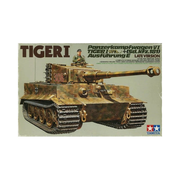 Tamiya 35146 Panzerkampfwagen VI Tiger I Sd.kfz.181 - Late Version - 1/35 Scale