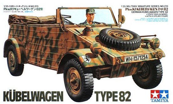Tamiya 35213 Pkw.K1 Kubelwagen Type 82 - 1/35 Scale