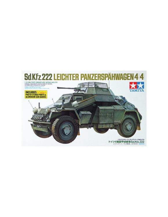 Tamiya 35270 Sd.Kfz 222 with Etch - 1/35 Scale