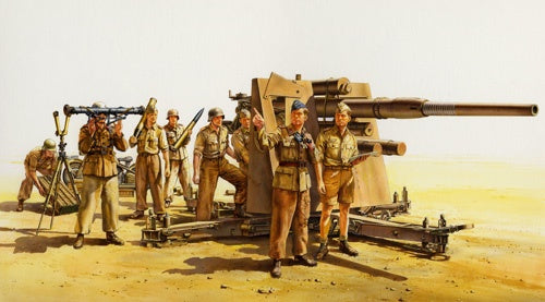 Tamiya 35283 German 88mm Gun Flak 36 'North African Campaign' - 1/35 Scale