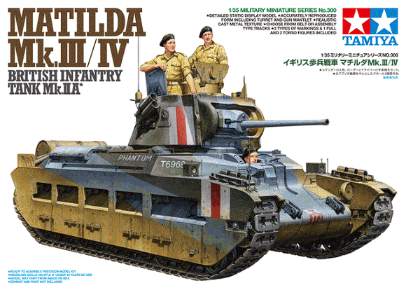 Tamiya 35300 Matilda Mk.III/IV British Infantry Tank Mk.IIA