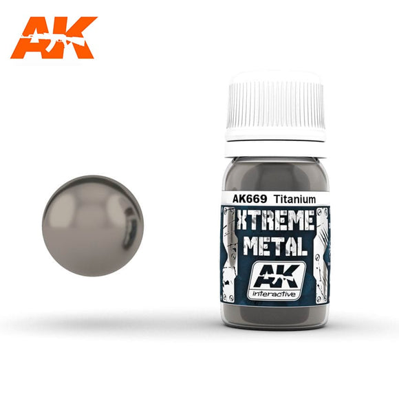 AK-Interactive AK669 Xtreme Metal Titanium