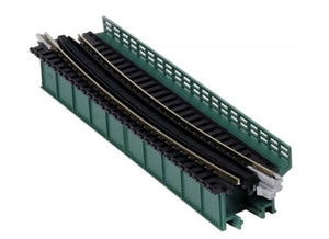 Kato 20-466 Unitrack Curved Deck Girder Bridge 448mm R - Green