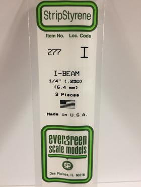 Evergreen 277 I Beam - 6.30mm