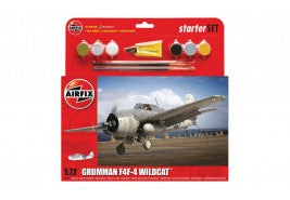 Airfix 55214 Grumman F4F-4 Wildcat Starter Set – 1/72