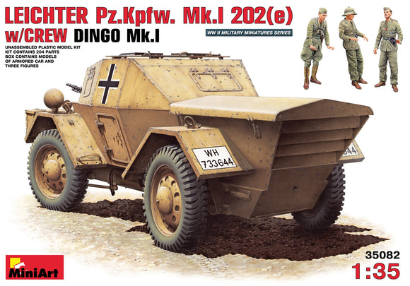 Miniart 35082 Leichter Pz.Kpfw. MkI 202(e) with Crew