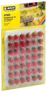 Noch 7025 Tufts - Grass - Field Plants - Flowering Red - XL