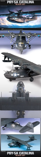 Academy 12487 Consolidated PBY-5A 'Black Cat'