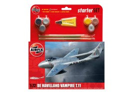 Airfix 55204 de Havilland Vampire T11 Starter Set – 1/72