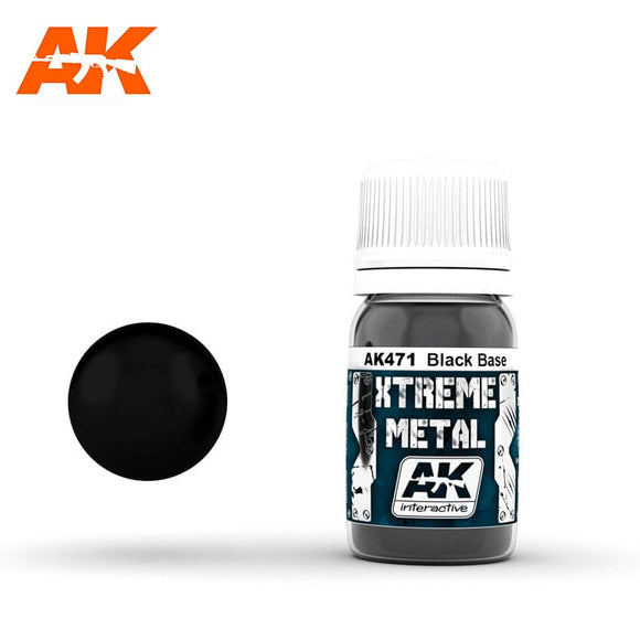 AK-Interactive AK471 Xtreme Metal Black Base