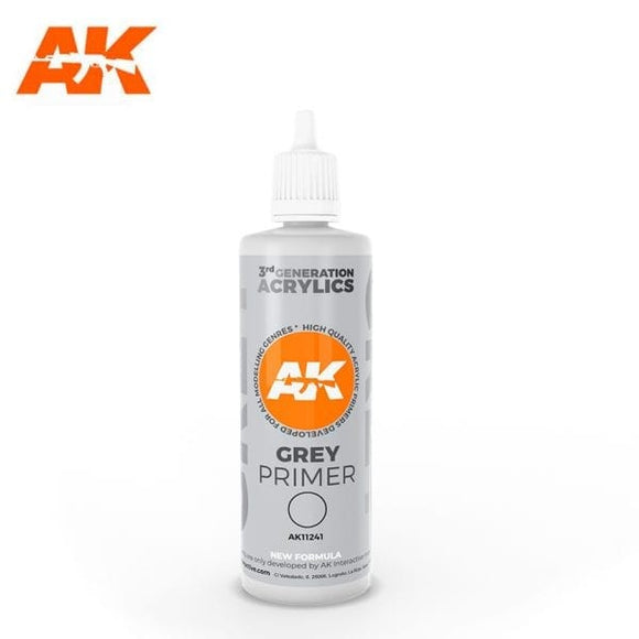 AK-Interactive AK11241 3G Grey Primer 100ml