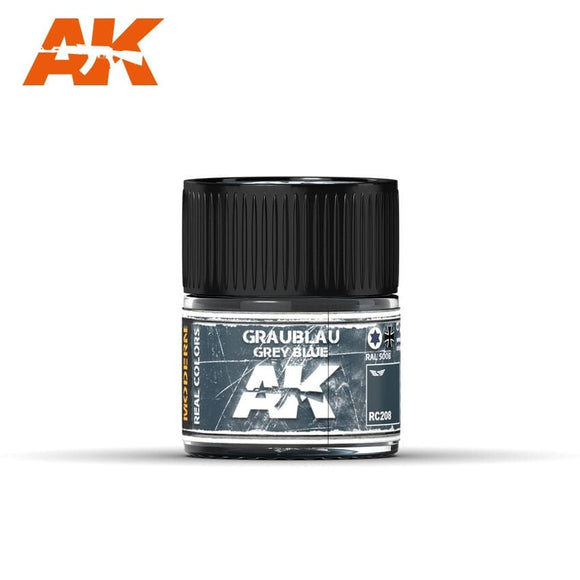 AK-Interactive RC208 Graublau-Grey Blue RAL 5008, 10 ml