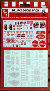 AMT MKA030 Decals - Coca-Cola