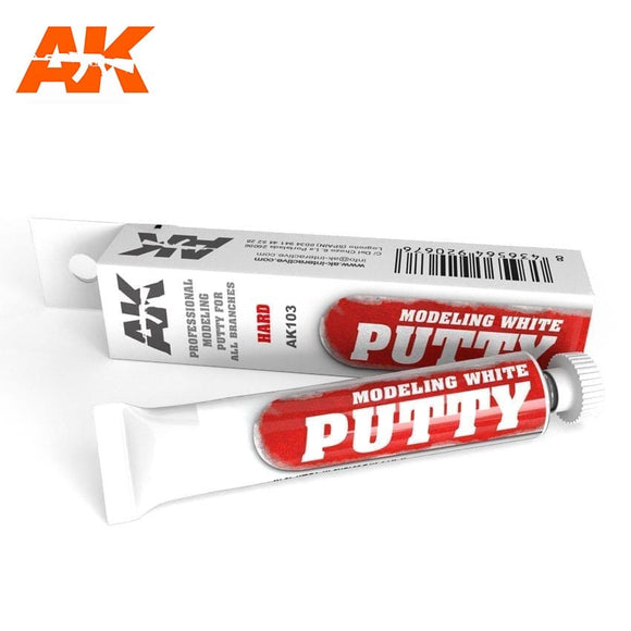 AK-Interactive AK103 Modelling Putty - White - 20ml