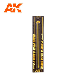 AK-Interactive AK9108 Brass Pipes 0.9mm x 5